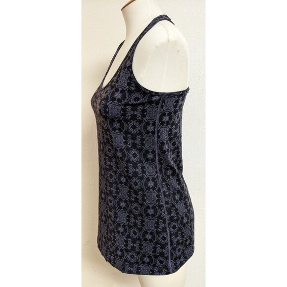 Women's Lululemon Cool Racerback Mini Prisma Nightfall Black Grape Size 6 - Picture 7 of 10